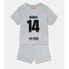 Baby Fußballbekleidung Barcelona Memphis Depay #14 3rd Trikot 2022-23 Kurzarm (+ kurze hosen)